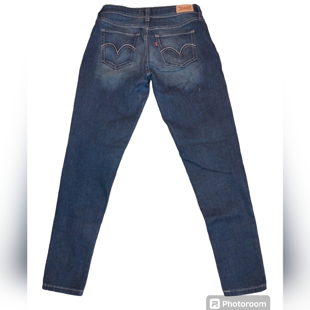 Levi's Leggings Women Light wash blue Size 7 or W28  L28 Jeans - Picture 5 of 5